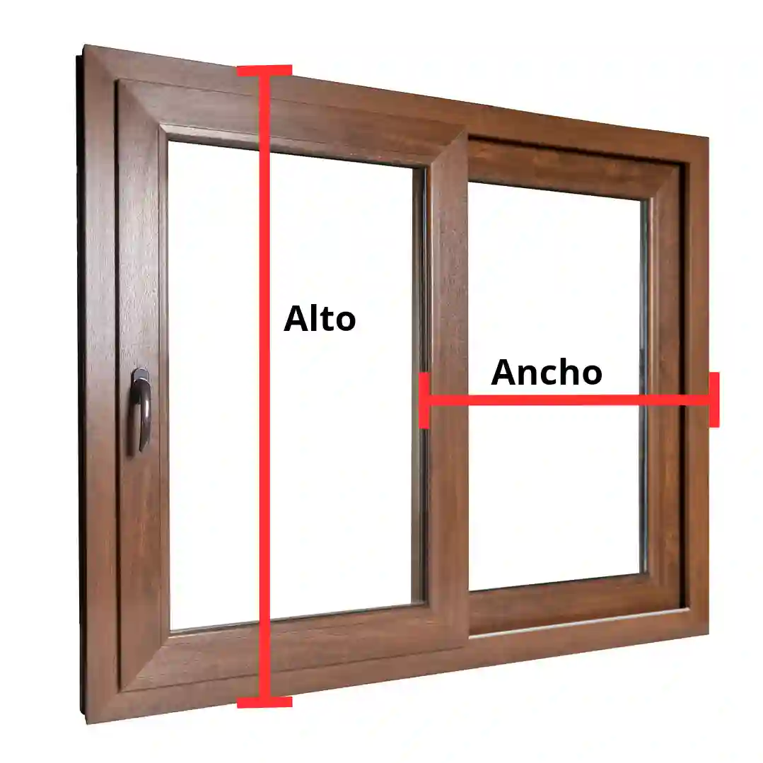 referencia de medidas ventanas